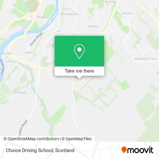 Choice Driving School map