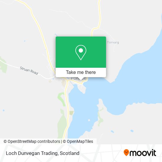 Loch Dunvegan Trading map