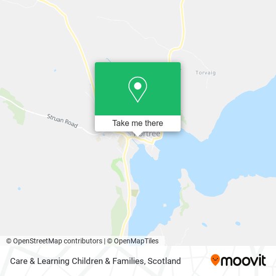 Care & Learning Children & Families map