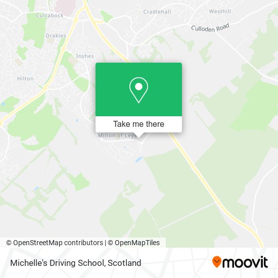 Michelle's Driving School map