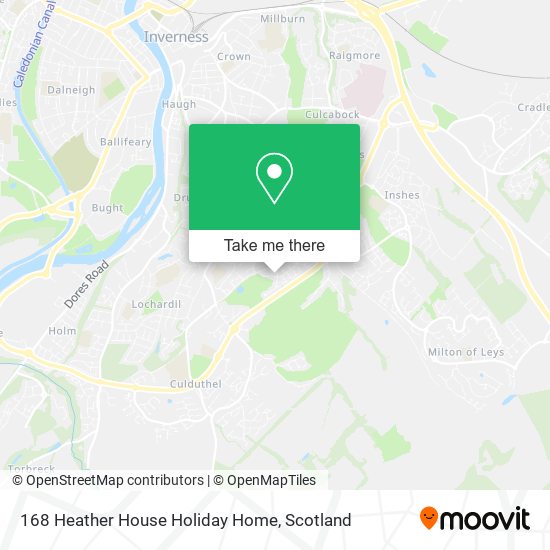 168 Heather House Holiday Home map