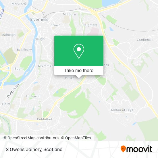 S Owens Joinery map