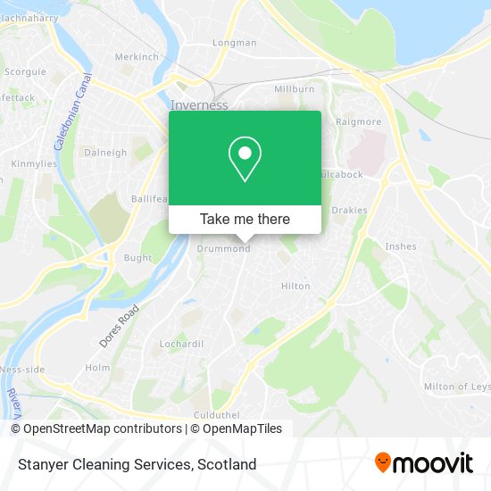 Stanyer Cleaning Services map