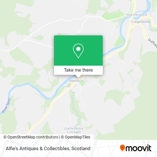 Alfie's Antiques & Collectibles map