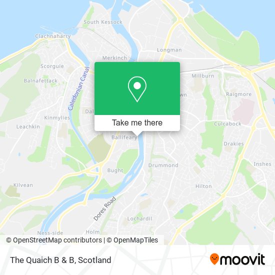 The Quaich B & B map