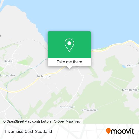 Inverness Cust map