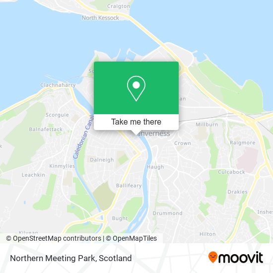 Northern Meeting Park map