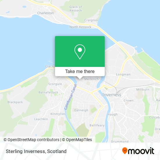 Sterling Inverness map