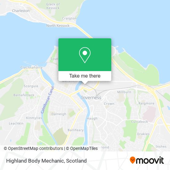 Highland Body Mechanic map