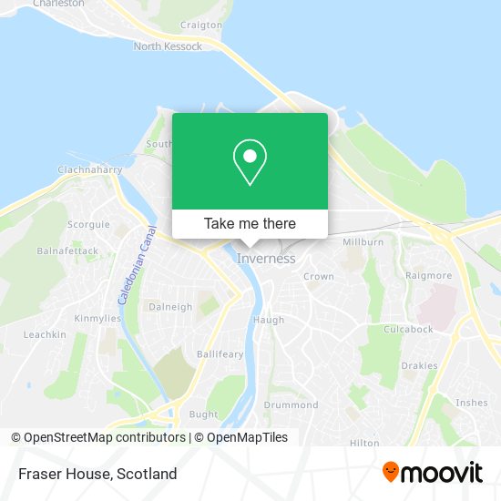 Fraser House map