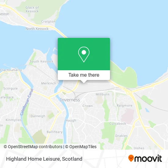 Highland Home Leisure map