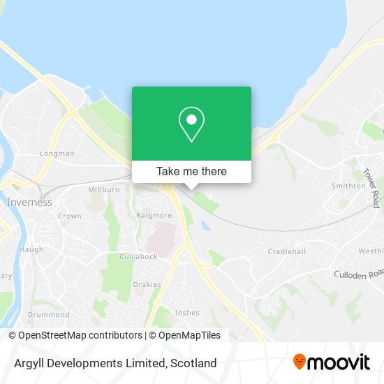 Argyll Developments Limited map