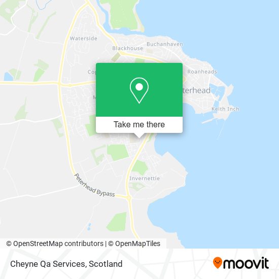 Cheyne Qa Services map