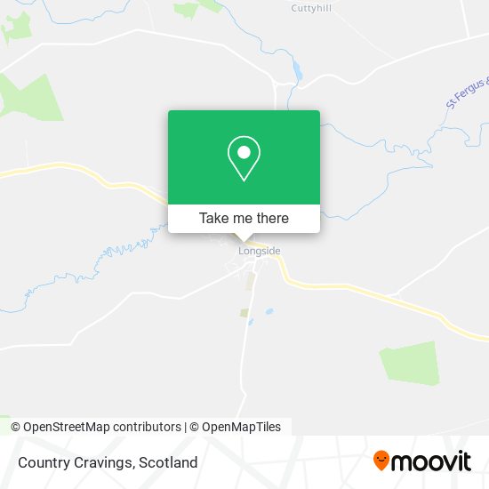 Country Cravings map