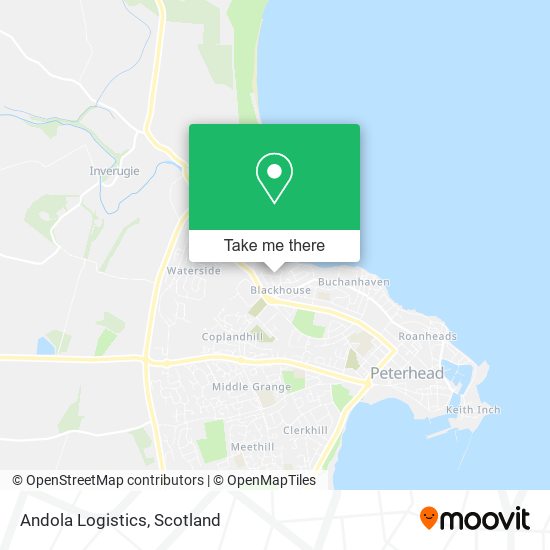 Andola Logistics map