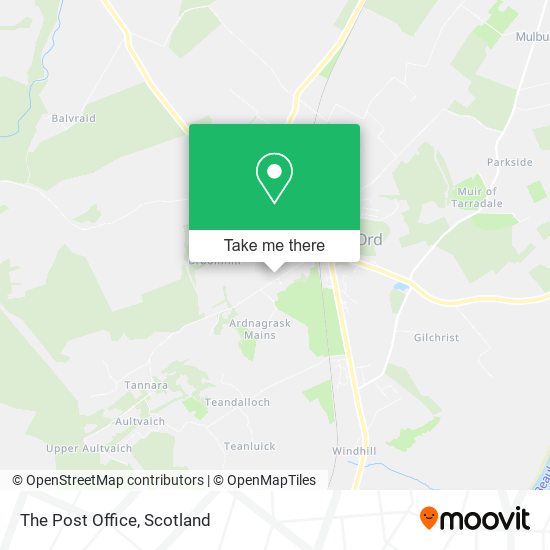 The Post Office map