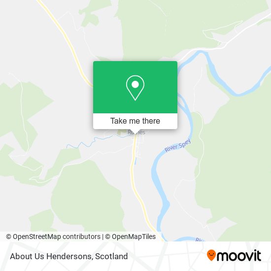 About Us Hendersons map