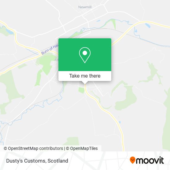 Dusty's Customs map