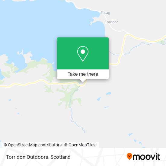 Torridon Outdoors map