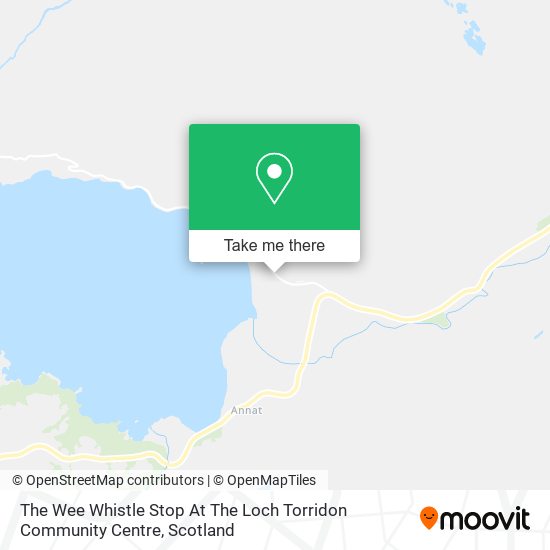The Wee Whistle Stop At The Loch Torridon Community Centre map