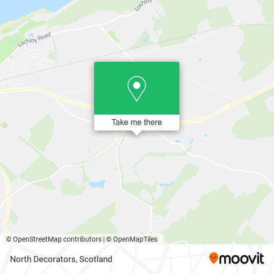 North Decorators map