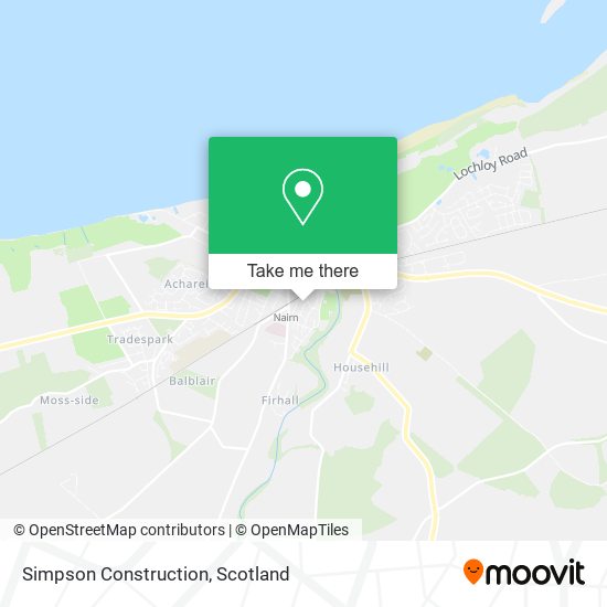 Simpson Construction map