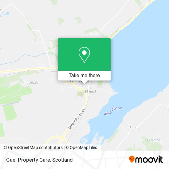 Gael Property Care map