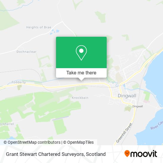 Grant Stewart Chartered Surveyors map