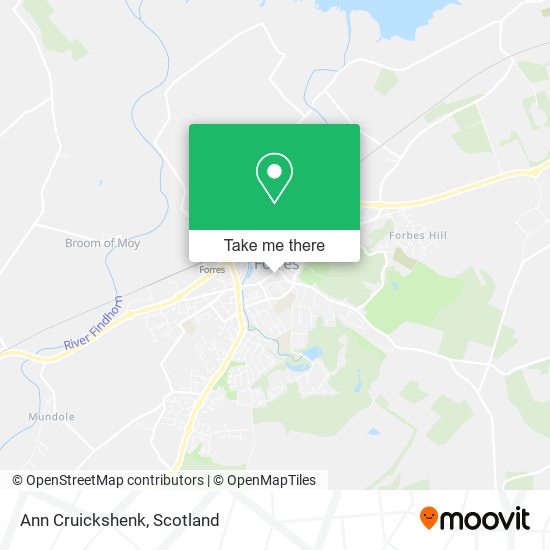 Ann Cruickshenk map