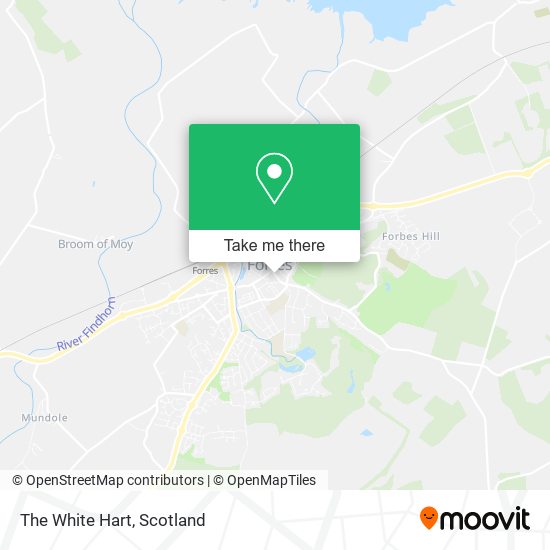 The White Hart map
