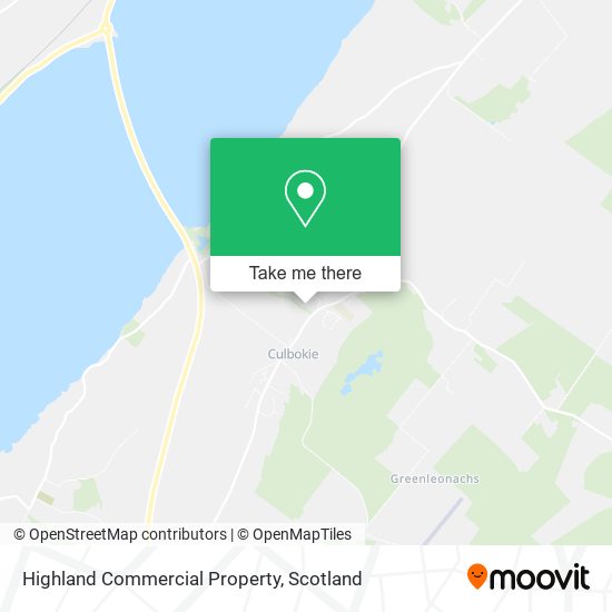 Highland Commercial Property map