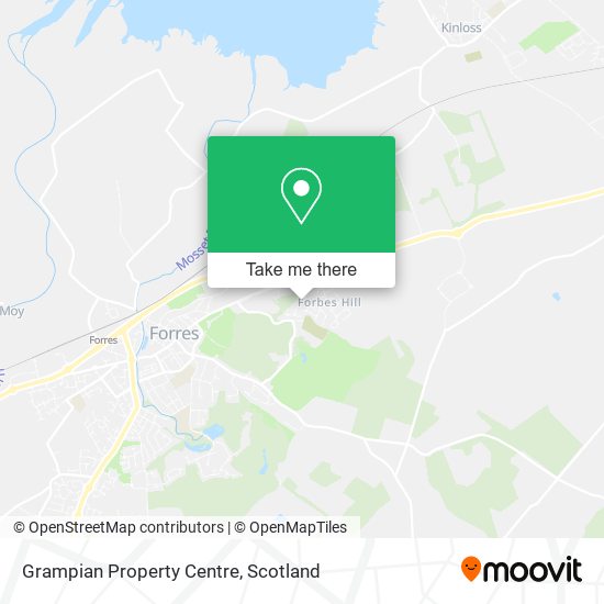 Grampian Property Centre map