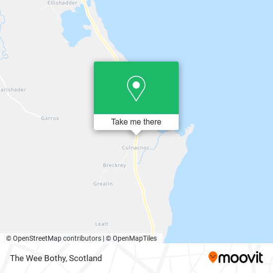 The Wee Bothy map