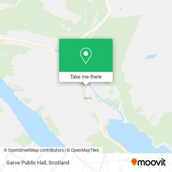 Garve Public Hall map