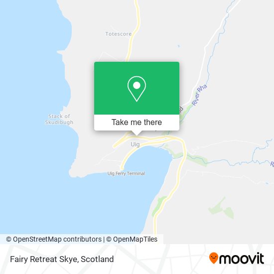 Fairy Retreat Skye map