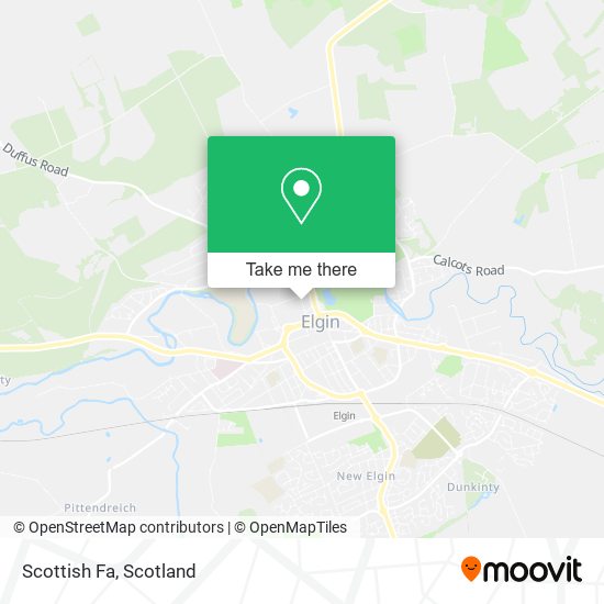 Scottish Fa map