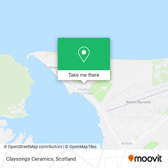 Claysongs Ceramics map