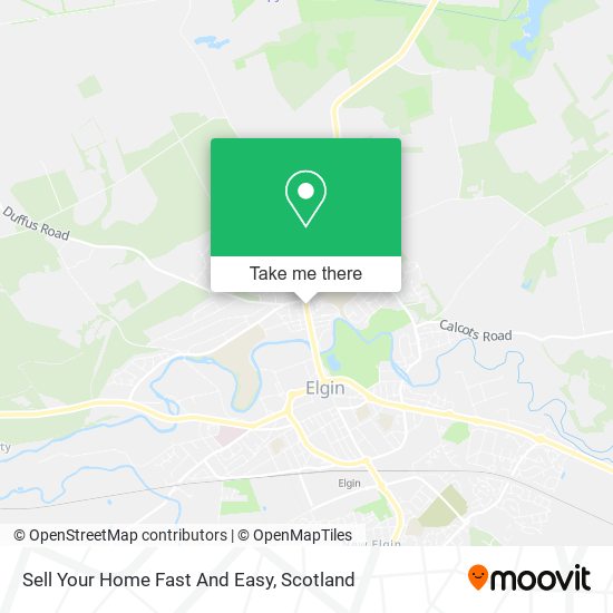 Sell Your Home Fast And Easy map