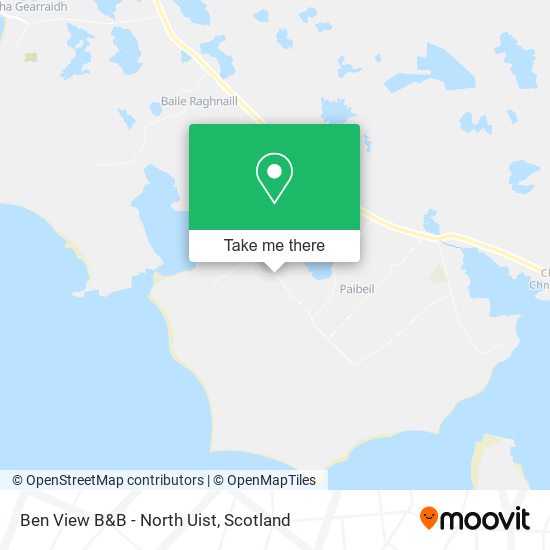 Ben View B&B - North Uist map