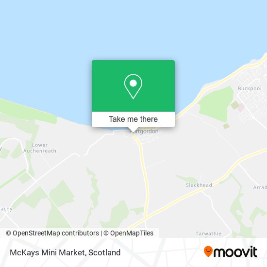 McKays Mini Market map