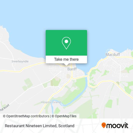 Restaurant Nineteen Limited map