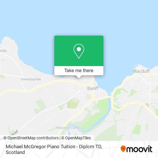 Michael McGregor Piano Tuition - Diplcm TD map