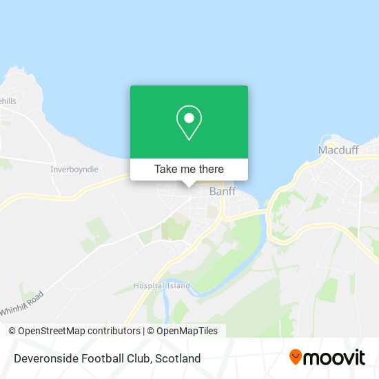 Deveronside Football Club map