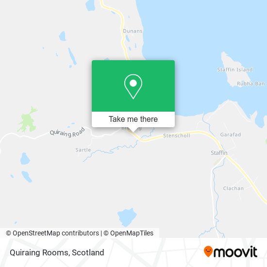 Quiraing Rooms map