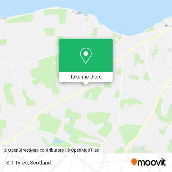 S T Tyres map