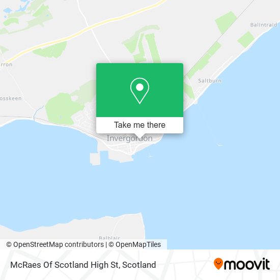 McRaes Of Scotland High St map