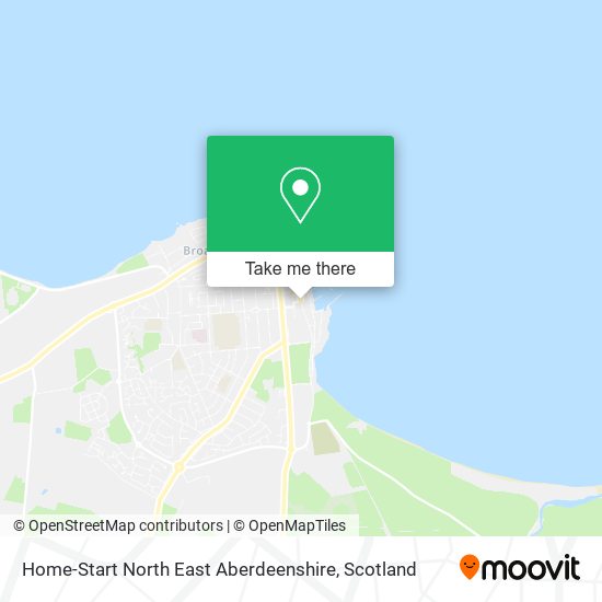 Home-Start North East Aberdeenshire map