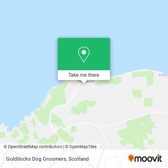 Goldilocks Dog Groomers map