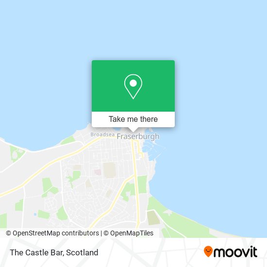 The Castle Bar map