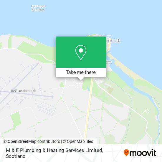 M & E Plumbing & Heating Services Limited map